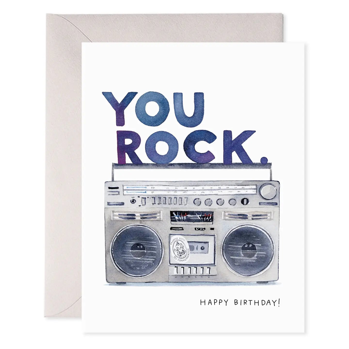 Greeting Card | Boom Box Birthday