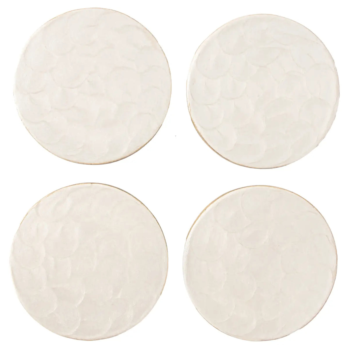 Mother of Pearl Coaster Set