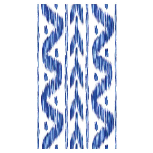 Dinner Napkins | Blue Ikat