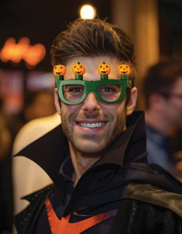 Spooky Lites! | Jumbo Flashing Halloween Glasses | Assorted Styles