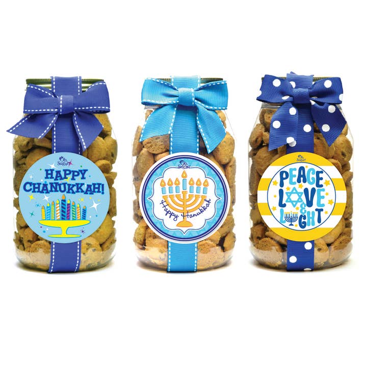 Quart Jar | Choc Chip | Hanukkah
