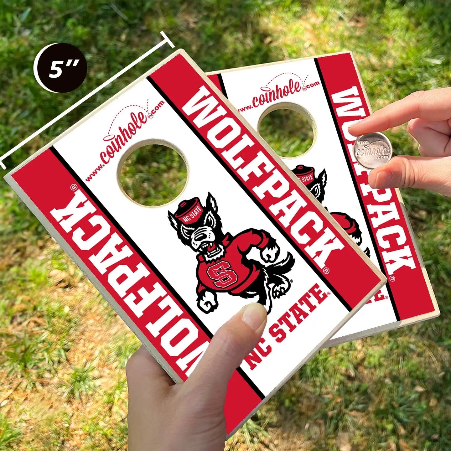 Coinhole Tabletop Game Set | NC State