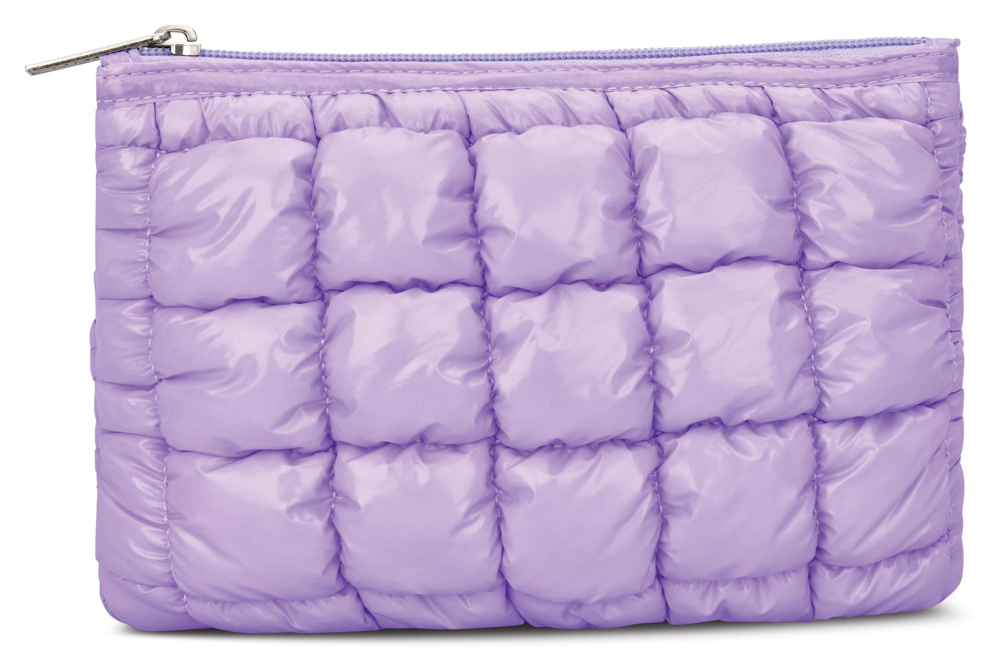 Lavender Puffy Pouch