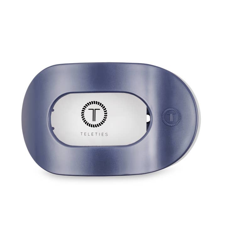 Teleties Flat Round Clip | Hampton Bay | Assorted Sizes