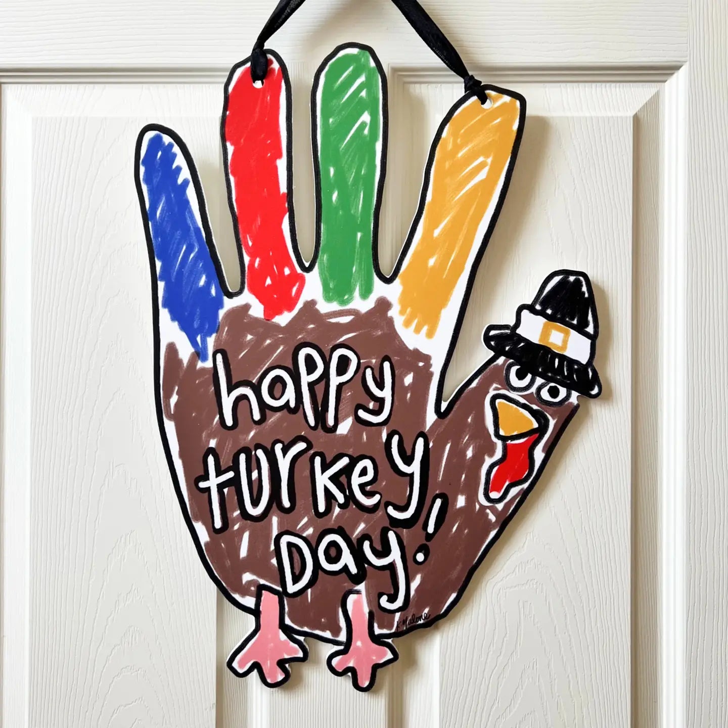 Door Hanger | Happy Turkey Day