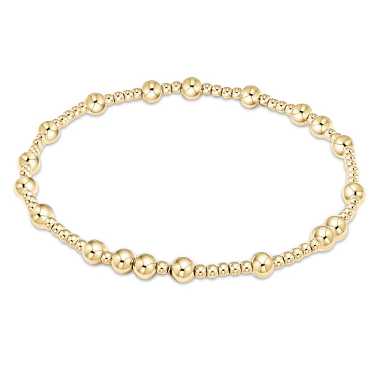 egirl | Hope Unwritten 4mm Bead Bracelet | Gold