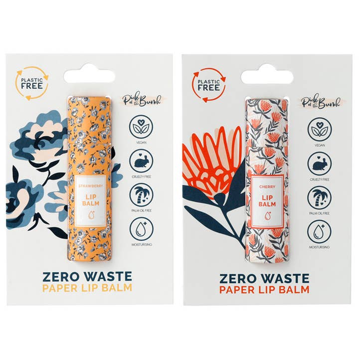 Pick of the Bunch Zero Waste Paper Lip Balm | Assorted Styles