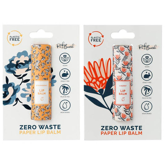 Pick of the Bunch Zero Waste Paper Lip Balm | Assorted Styles