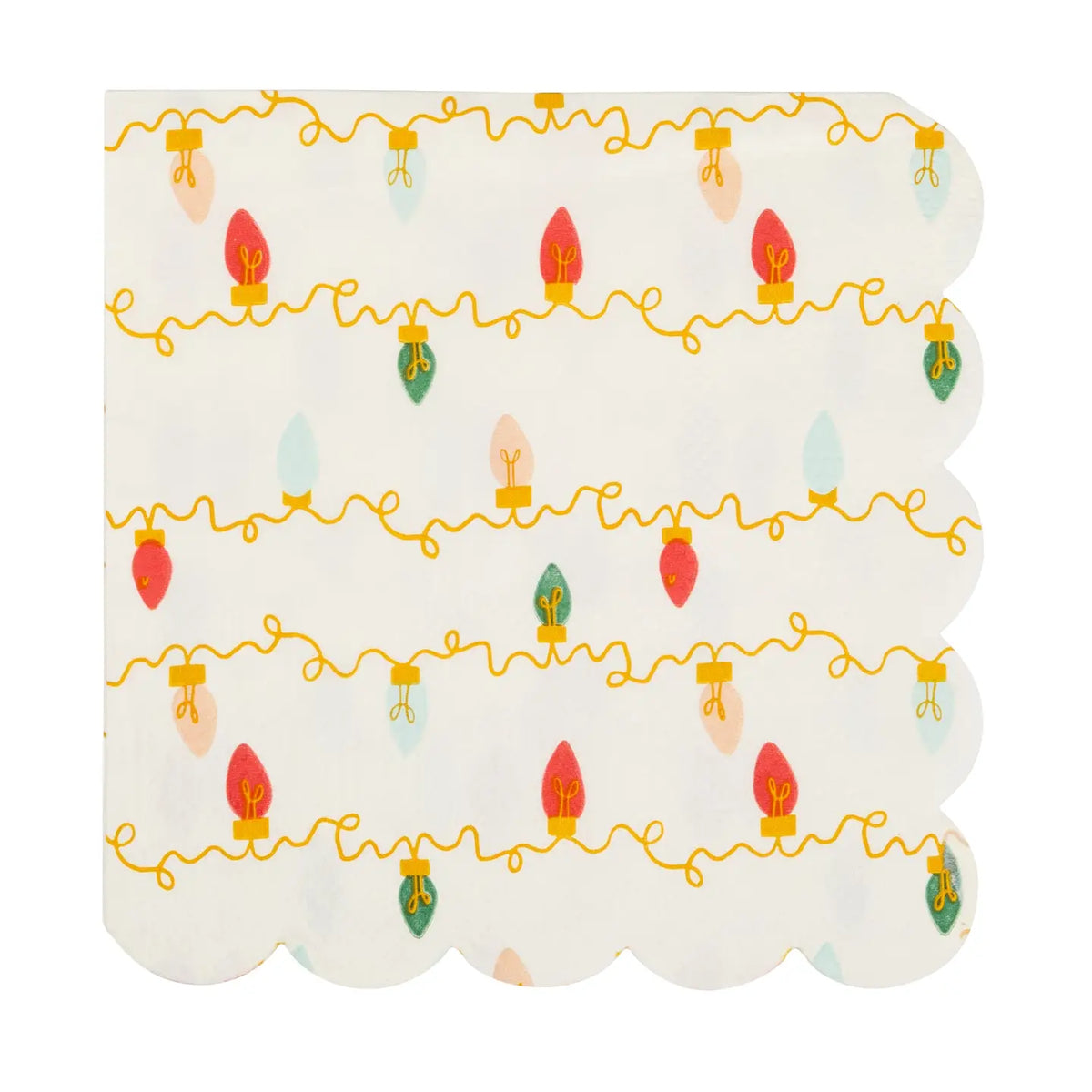 Christmas Lights Cocktail Napkins
