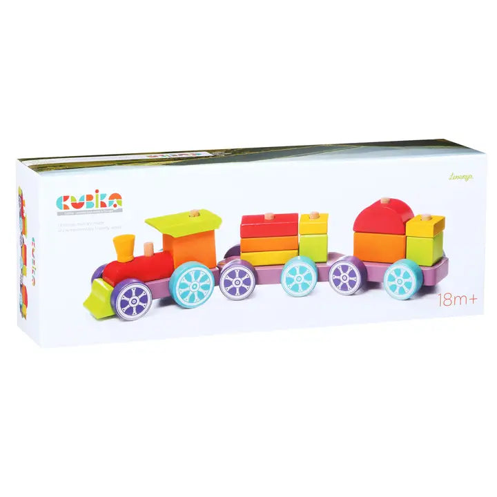 Cubika | Wooden Rainbow Express Train