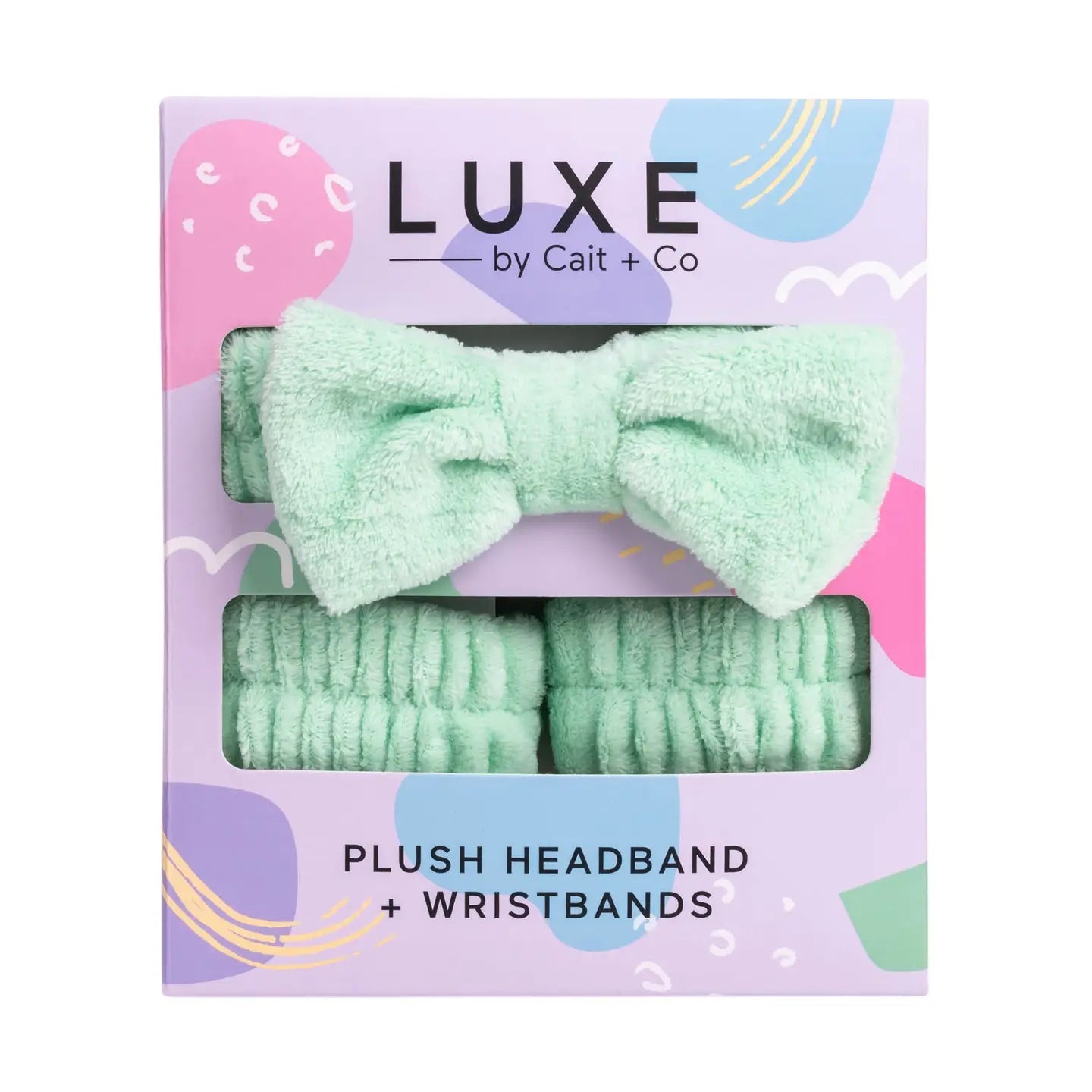 Luxe Headband + Wristbands | Green