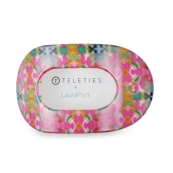 Teleties | Fuchsia Dream | Flat Round Clip | Assorted Sizes