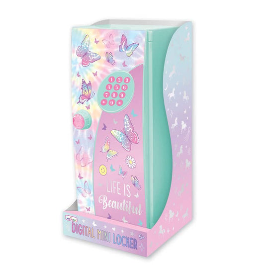 Digital Mini Locker | Tie Dye Butterfly