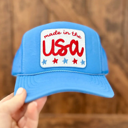 Made in the USA Trucker Hat | Blue
