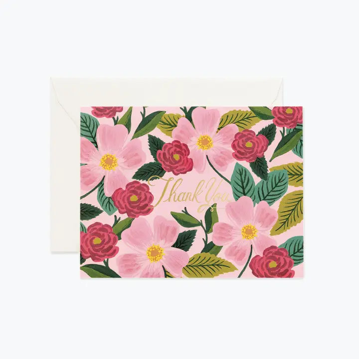 Boxed Set of Thank You Cards | Rose Garden