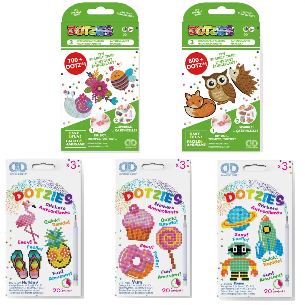 Dotzies Sticker Kit | Assorted Styles