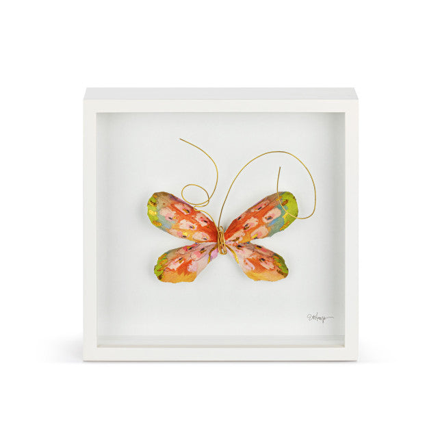 Butterfly Wall Art | Orange Multi