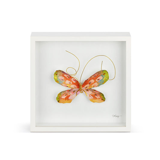 Butterfly Wall Art | Orange Multi
