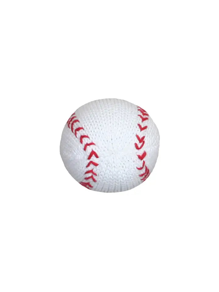 Knit Rattle | Will the Baseball