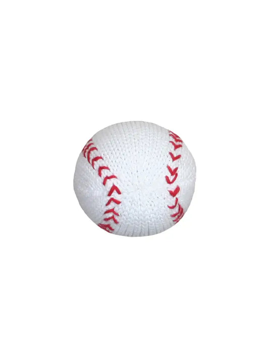 Knit Rattle | Will the Baseball