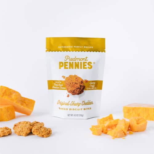 Piedmont Penny | Medium Pouch | Original Sharp Cheddar