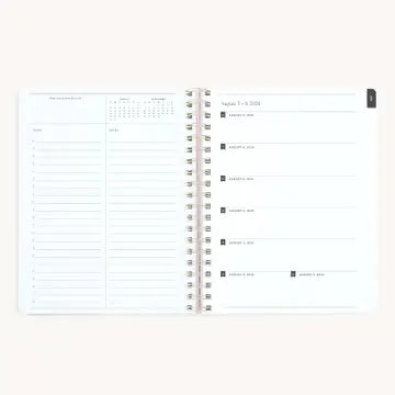 2026-2027 Large Softcover Weekly Simplified Planner | Club Stripe