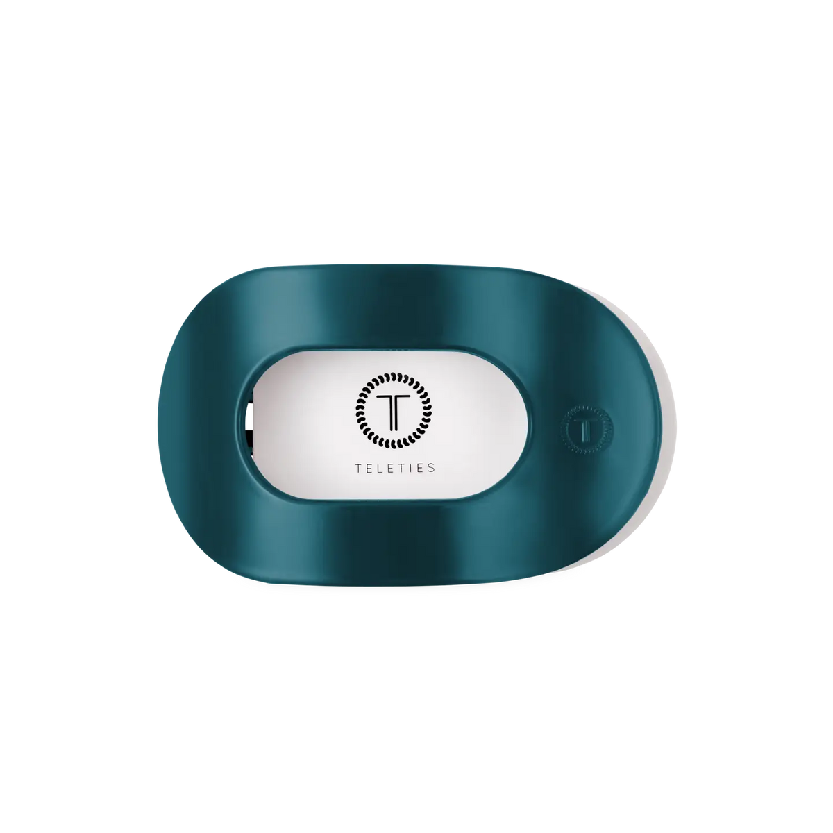 Teleties | Teal with It | Flat Round Clip | Assorted Sizes