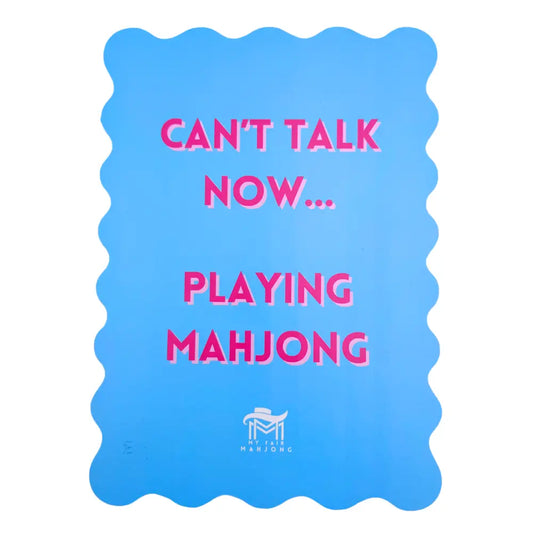 Mahjong Shuffle Card | Blue Can't Talk