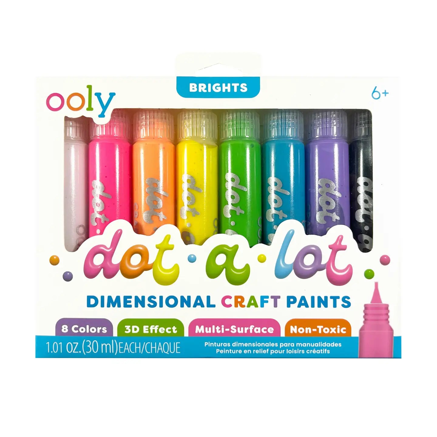 Dot-A-Lot: Dimensional Craft Paint - Bright