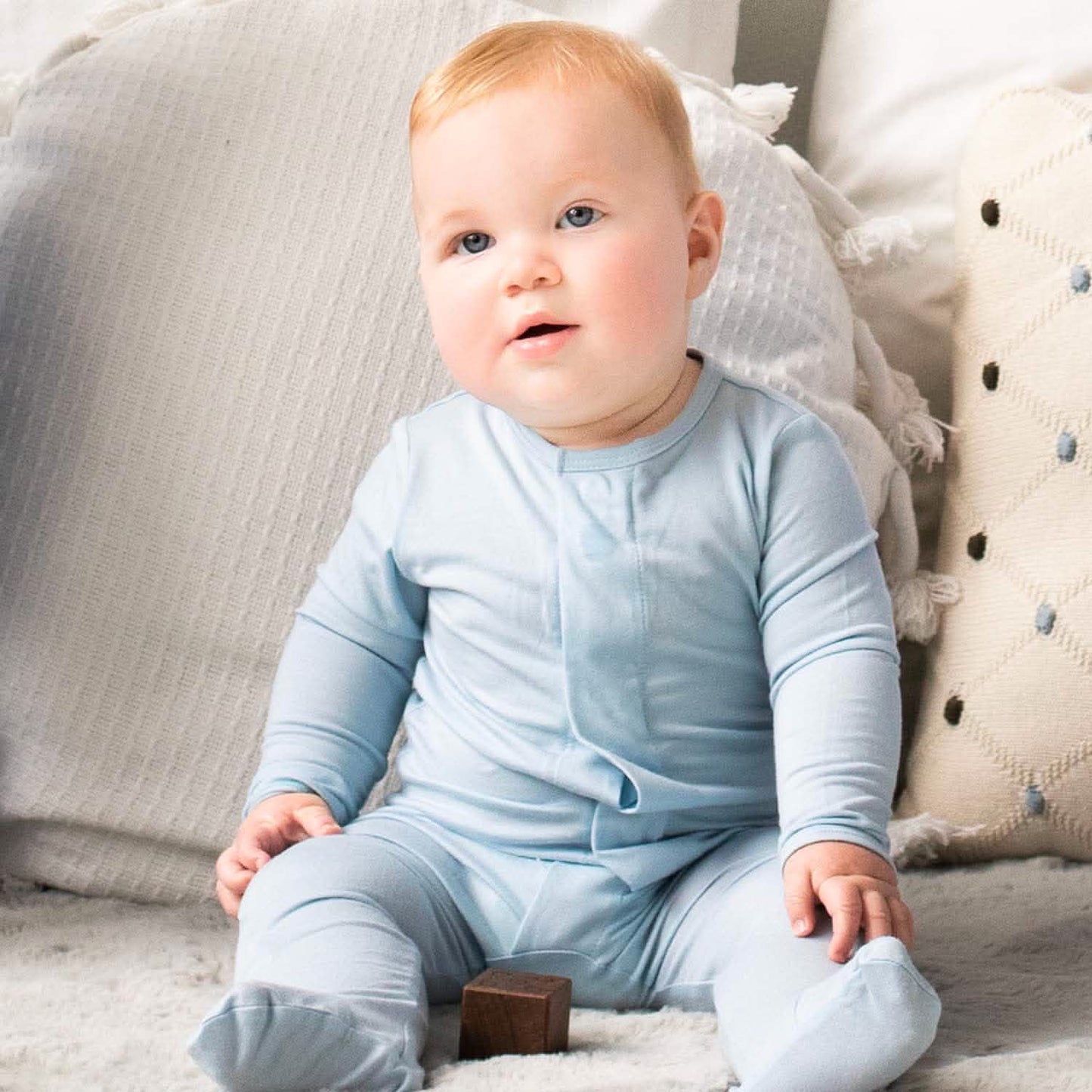 Magnetic Me | Footie | Baby Blue