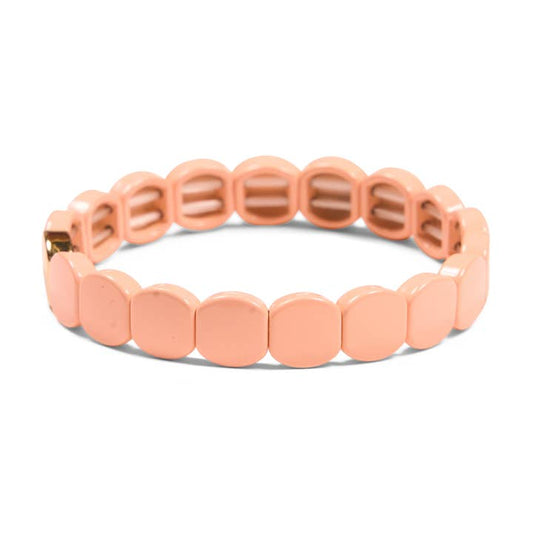 Sweet Tart Tile Bracelet | Melon