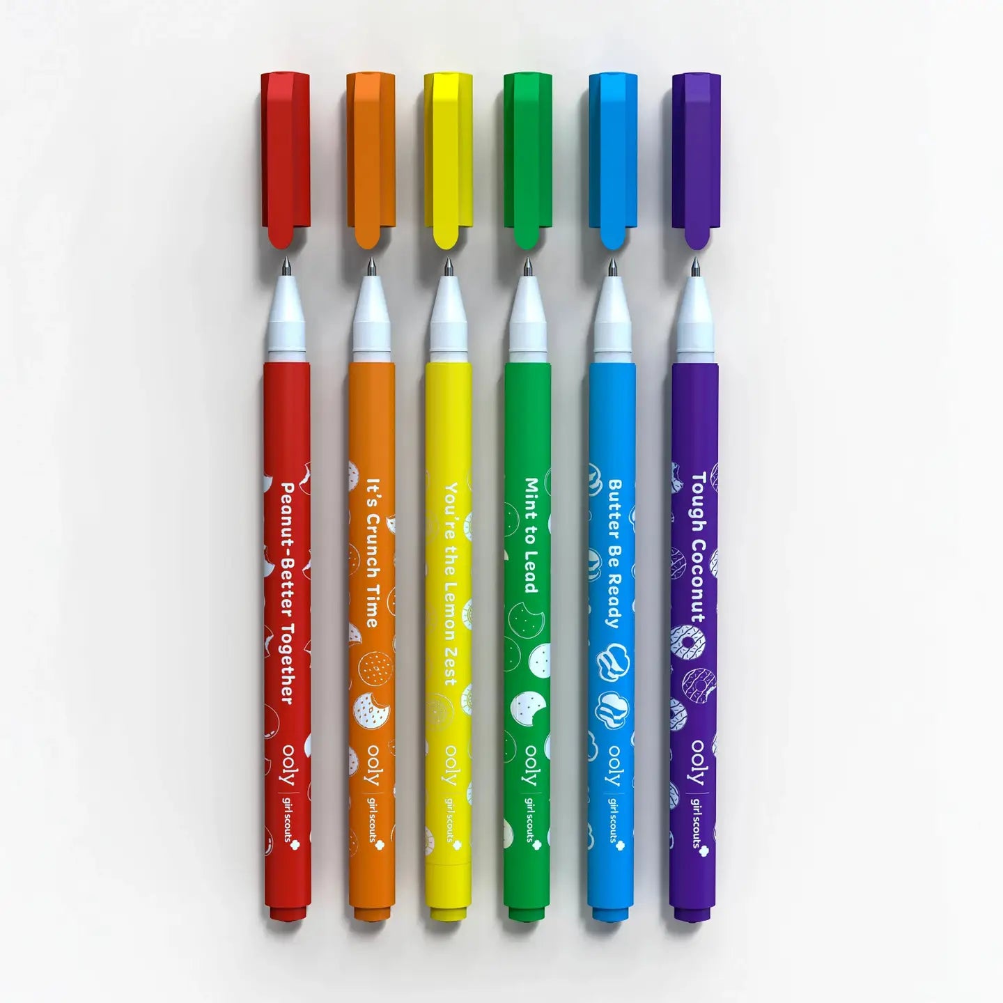 OOLY X Girl Scouts: Cookie Scented Gel Pens