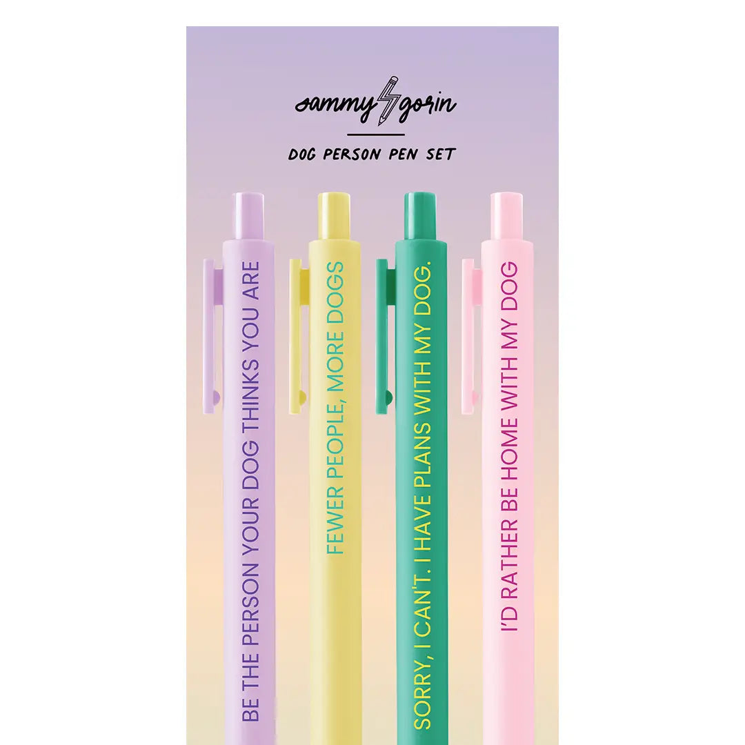 Dog Person Pen Set