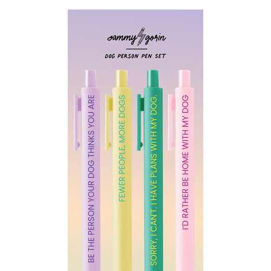 Dog Person Pen Set