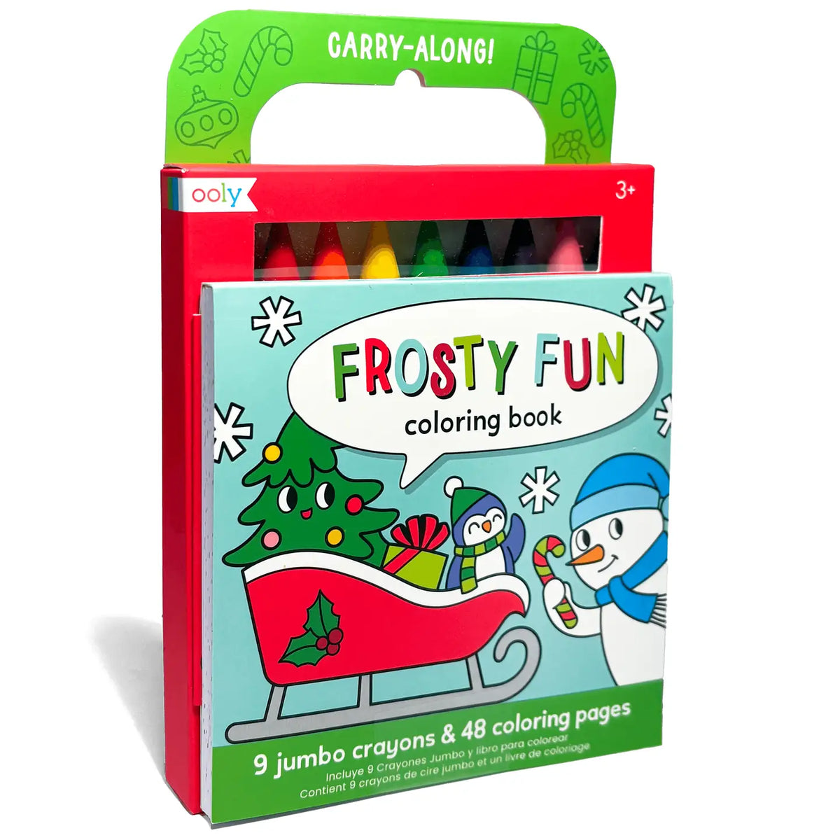 Carry-Along Coloring Book Set - Frosty Fun