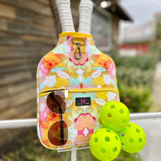 Pickleball Paddle Cover | Marigold | Laura Park
