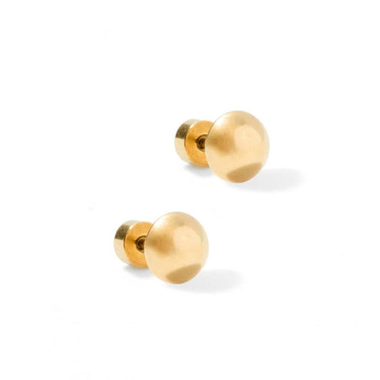 Screwback Stud Earrings | Vera Round 6mm