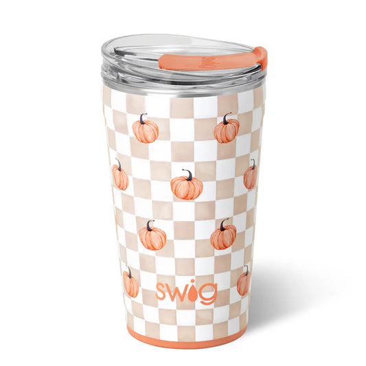 24oz Party Cup | Pumpkin Check