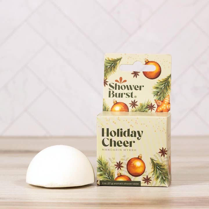 Shower Burst Aromatic Tablet | Holiday Cheer