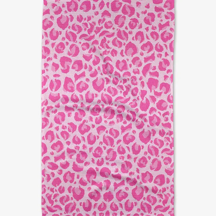 Tea Towel | Valentine's Leopard