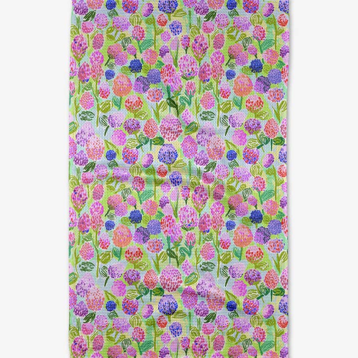 Tea Towel - Spring Clovers