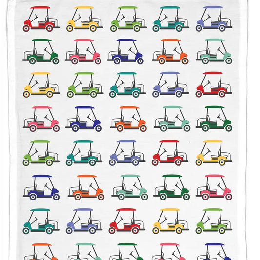 Tea Towel | Golf Carts