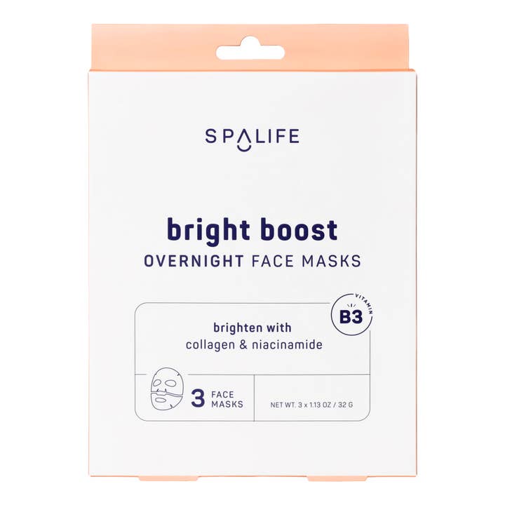 Bright Boost | Brightening Overnight Face Masks | Set of 3