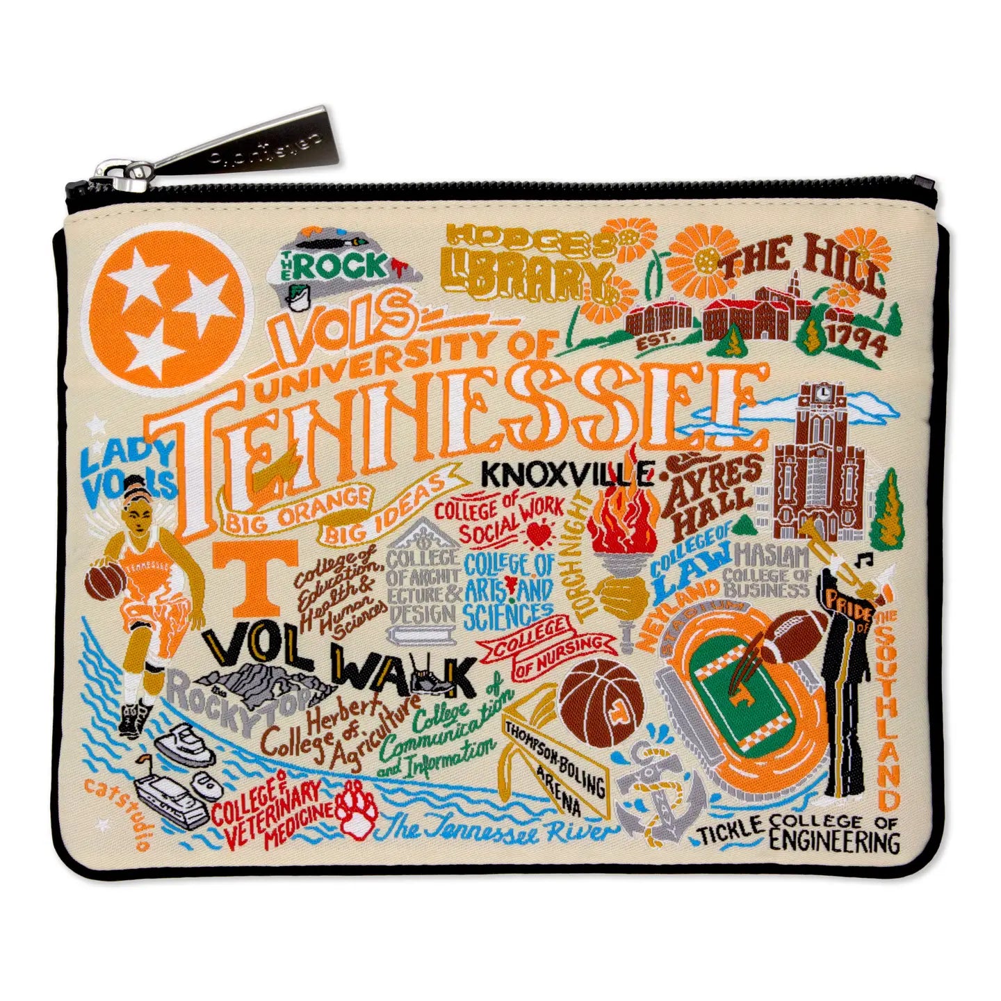 University of Tennessee Collegiate Zip Pouch