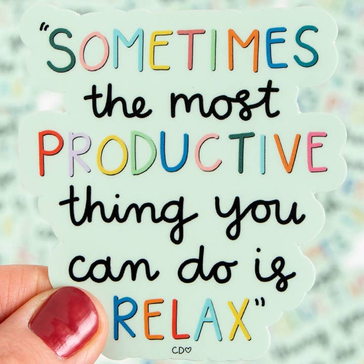 Decal Sticker | Relax
