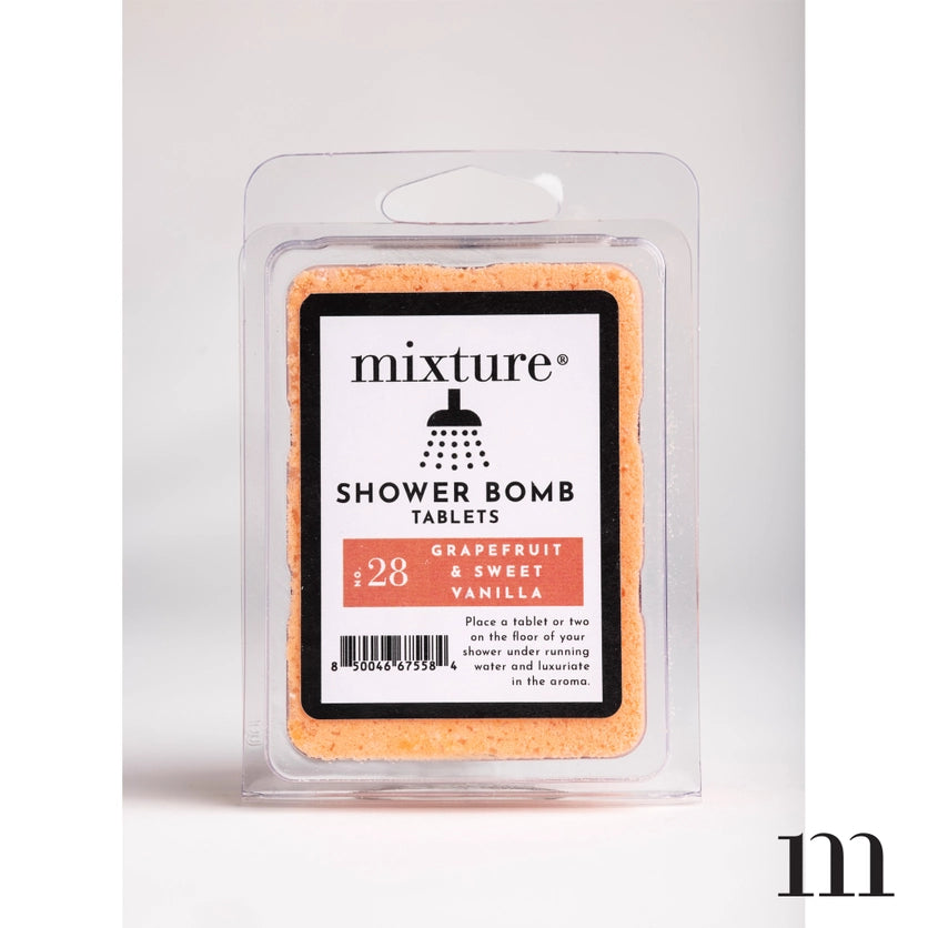 Shower Bomb Tablets | Grapefruit & Sweet Vanilla