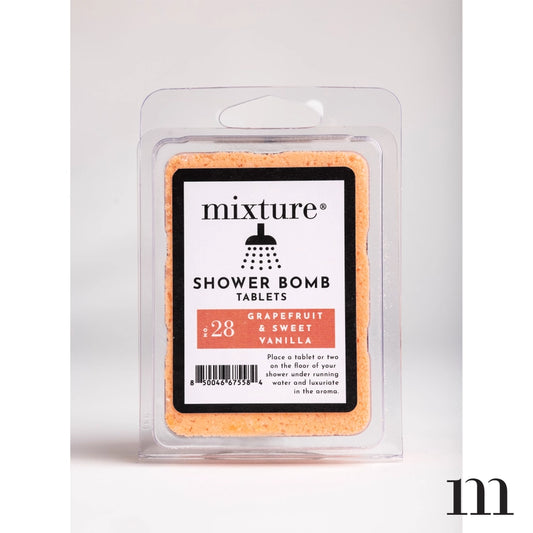 Shower Bomb Tablets | Grapefruit & Sweet Vanilla
