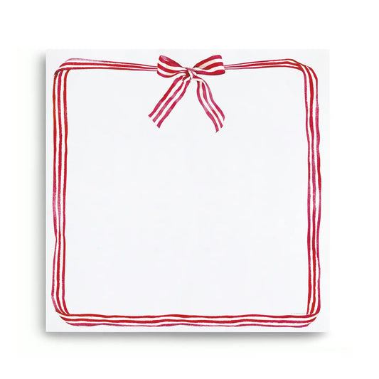 Chunky Square Notepad | Red Ribbon Candy