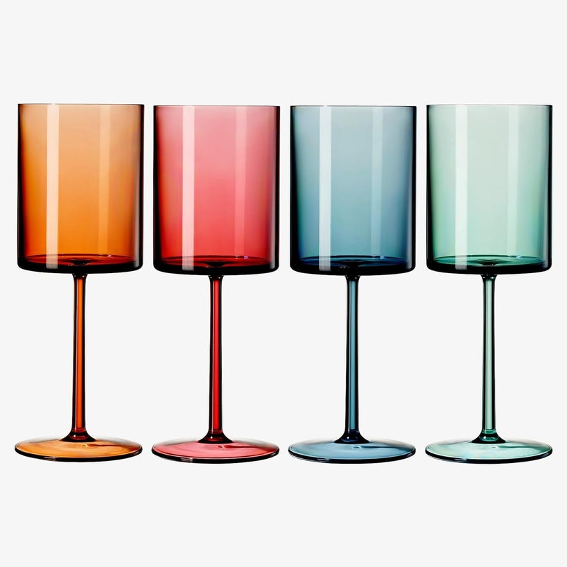 Unbreakable Wine Glass | Square | Orange