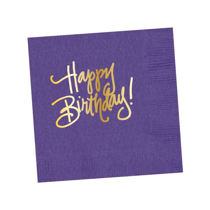 Happy Birthday! Napkins (Assorted)